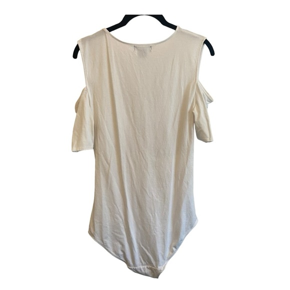 Trouvé for Nordstrom Cold Shoulder Bodysuit Large - Picture 2 of 4